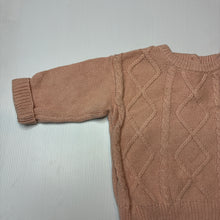 Load image into Gallery viewer, Girls Baby Berry, knitted cotton sweater / jumper, EUC, size 1,  