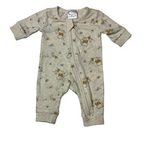 Load image into Gallery viewer, Unisex Disney, Winnie the Pooh zip romper, EUC, size 00000,  