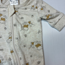 Load image into Gallery viewer, Unisex Disney, Winnie the Pooh zip romper, EUC, size 00000,  