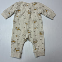 Load image into Gallery viewer, Unisex Disney, Winnie the Pooh zip romper, EUC, size 00000,  