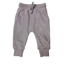 Load image into Gallery viewer, Girls Baby Berry, soft feel stretchy fleece pants / bottoms, GUC, size 0,  