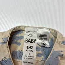 Load image into Gallery viewer, Boys Cotton On, stretchy zip coverall / romper, dinosaurs, GUC, size 0,  