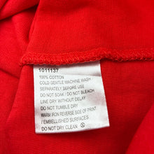 Load image into Gallery viewer, Girls Favourites, red cotton long sleeve tee / top, GUC, size 7,  
