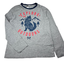 Load image into Gallery viewer, Boys Kids &amp; Co, long sleeve pyjama top, GUC, size 14,  