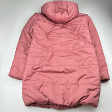 Load image into Gallery viewer, Girls Anko, pink longline puffer jacket, L: 69cm, GUC, size 12,  