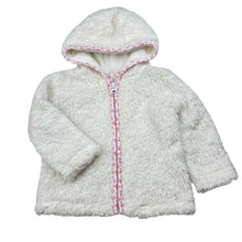 Load image into Gallery viewer, Girls DUNNES STORES, fleece zip up jacket / sweater, GUC, size 0,  