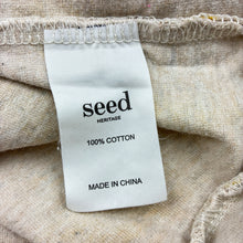 Load image into Gallery viewer, Girls Seed, lightweight cotton sweater / jumper, light mark on chest, FUC, size 9,  
