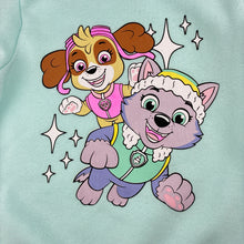 Load image into Gallery viewer, Girls Nickelodeon, Paw Patrol fleece lined sweater / jumper, pilling, no size, armpit to armpit: 32cm, shoulder to cuff: 33cm, FUC, size 3-4,  