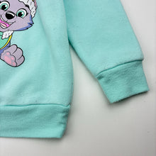 Load image into Gallery viewer, Girls Nickelodeon, Paw Patrol fleece lined sweater / jumper, pilling, no size, armpit to armpit: 32cm, shoulder to cuff: 33cm, FUC, size 3-4,  