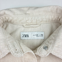 Load image into Gallery viewer, Unisex Zara, thick corduroy cotton long sleeve shirt / lightweight jacket, EUC, size 8-9,  