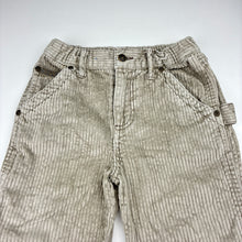 Load image into Gallery viewer, Boys Target, vintage chunky corduroy pants, adjustable, Inside leg: 27.5cm, FUC, size 2,  