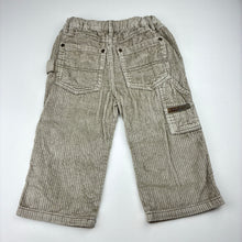 Load image into Gallery viewer, Boys Target, vintage chunky corduroy pants, adjustable, Inside leg: 27.5cm, FUC, size 2,  
