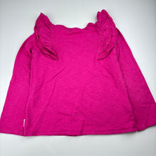 Load image into Gallery viewer, Girls Country Road, pink cotton long sleeve top, GUC, size 6,  