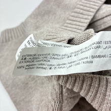 Load image into Gallery viewer, Unisex Zara, quilted knitted cotton zip up sweater, GUC, size 1,  