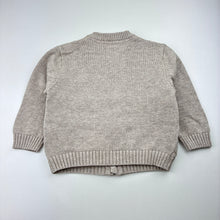 Load image into Gallery viewer, Unisex Zara, quilted knitted cotton zip up sweater, GUC, size 1,  