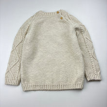 Load image into Gallery viewer, Unisex H&amp;M, knitted sweater / jumper, marks back right cuff, FUC, size 3,  