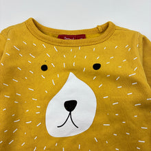 Load image into Gallery viewer, Boys Sprout, fleece lined sweater / jumper, mark on chest, FUC, size 1,  