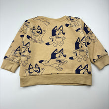 Load image into Gallery viewer, Unisex BLUEY, fleece lined sweater / jumper, FUC, size 3,  