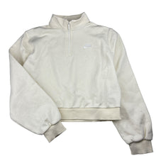 Load image into Gallery viewer, Girls Nike, fleece lined sweater / jumper, mark front left sleeve, FUC, size 13-14,  