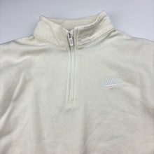 Load image into Gallery viewer, Girls Nike, fleece lined sweater / jumper, mark front left sleeve, FUC, size 13-14,  