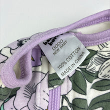 Load image into Gallery viewer, Girls Baby Berry, floral cotton zip coverall / romper, FUC, size 0000,  