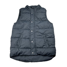 Load image into Gallery viewer, Unisex Cotton On, grey puffer vest / sleeveless jacket, GUC, size 5-6,  