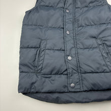 Load image into Gallery viewer, Unisex Cotton On, grey puffer vest / sleeveless jacket, GUC, size 5-6,  