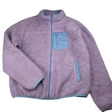 Load image into Gallery viewer, Girls Anko, purple fleece zip up sweater, FUC, size 12,  