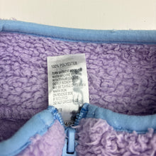 Load image into Gallery viewer, Girls Anko, purple fleece zip up sweater, FUC, size 12,  