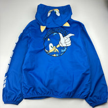 Load image into Gallery viewer, Boys H&amp;M, SONIC THE HEDGEHOG lightweight jacket, small catches, FUC, size 9-10,  