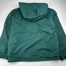 Load image into Gallery viewer, Unisex Target, green school jacket / coat, discolouration on hood lining, FUC, size 10,  