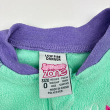Load image into Gallery viewer, Girls Snooze Zone, fleece sleeping bag, owl, GUC, size 0,  