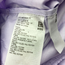 Load image into Gallery viewer, Girls Uniqlo, purple puffer jacket / coat, GUC, size 11-12,  