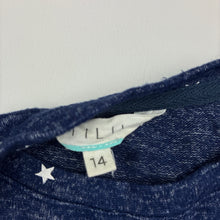 Load image into Gallery viewer, Girls Tilii, stretchy lightweight knit long sleeve top, EUC, size 14,  