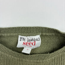 Load image into Gallery viewer, Girls Seed, khaki ribbed long sleeve top, pilling, FUC, size 3,  