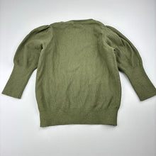 Load image into Gallery viewer, Girls Seed, khaki ribbed long sleeve top, pilling, FUC, size 3,  