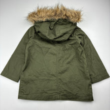 Load image into Gallery viewer, Unisex Lily &amp; Dan, khaki cotton lightweight jacket / coat, EUC, size 3,  