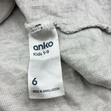 Load image into Gallery viewer, Boys Anko, long sleeve tee / top, GUC, size 6,  