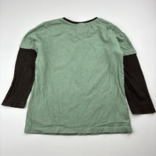 Load image into Gallery viewer, Boys Jurassic World, cotton long sleeve tee / top, dinosaurs, GUC, size 4,  