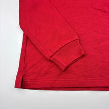 Load image into Gallery viewer, Boys GIO JEANS Co, red cotton lightweight sweater, no size, armpit to armpit: 47cm, shoulder to cuff: 53cm, EUC, size 12-14,  