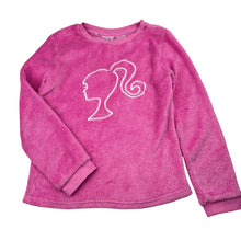 Load image into Gallery viewer, Girls Barbie, fleece winter pyjama top, FUC, size 8,  