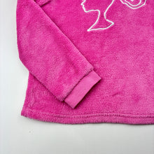 Load image into Gallery viewer, Girls Barbie, fleece winter pyjama top, FUC, size 8,  
