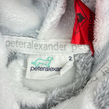 Load image into Gallery viewer, Unisex Peter Alexander, soft fleece dressing gown / bath robe, EUC, size 2,  