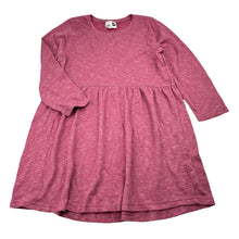 Load image into Gallery viewer, Girls Cotton On, pink marle casual long sleeve dress, GUC, size 5, L: 57cm
