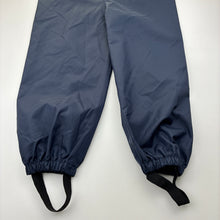 Load image into Gallery viewer, Unisex muddlarks, navy Bib-n-Brace waterproof overalls *never worn*, EUC, size 4,  
