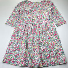 Load image into Gallery viewer, Girls Joules, floral cotton dress, GUC, size 9-10, L: 69cm