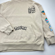 Load image into Gallery viewer, Boys Nintendo, Pokemon fleece lined hoodie sweater, pilling, FUC, size 11-12,  