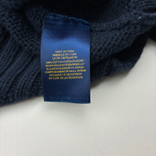 Load image into Gallery viewer, Boys Polo Ralph Lauren, knitted cotton sweater / jumper, large pony, GUC, size 6,  