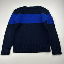 Load image into Gallery viewer, Boys Polo Ralph Lauren, knitted cotton sweater / jumper, large pony, GUC, size 6,  