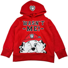 Load image into Gallery viewer, Boys Nickelodeon, Paw Patrol Marshall fleece lined hoodie sweater, GUC, size 5,  